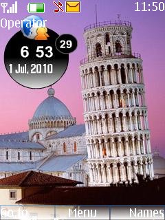 Leaning Tower Clock -  1