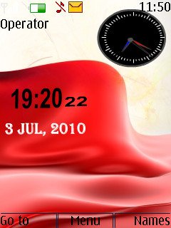 Red Clock -  1