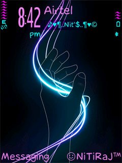 Neon Hand -  1