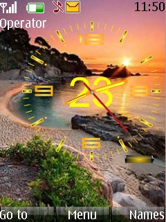 Nature Battery Clock -  1