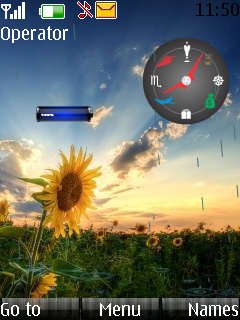 Sunflower Clock -  1