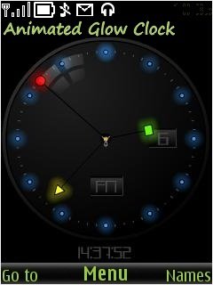 Glow Alalog Clock -  1