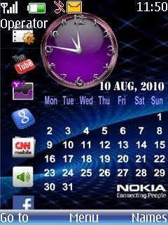 Nokia Calender Clock -  1