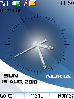 Nokia Analog Clock -  1