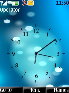 Blue Clock -  1