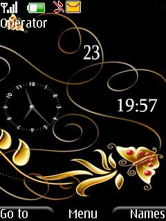 Butterfly Dual Clock -  1