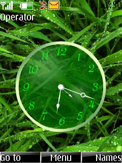 Grass Clock -  1