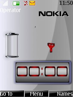 Nokia Battery Clock -  1