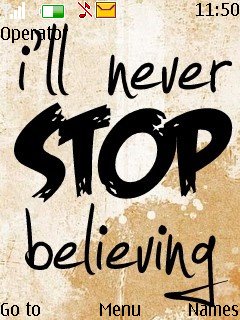 Never Stop Believing V -  1