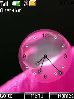 Pink Clock -  1