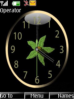 Leaf Clock -  1