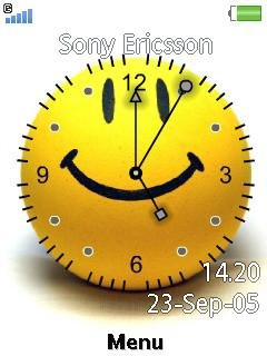 Smiley Clock -  1