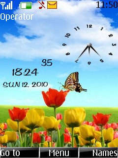 Butterfly Dual Clock -  1