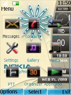 Nokia Sidebar Clock -  2