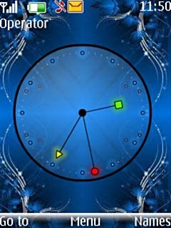 Blue Clock -  1