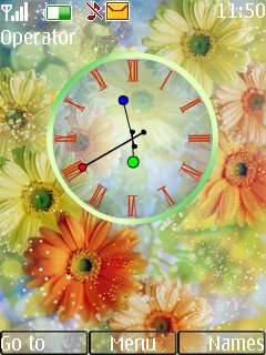 Flower Clock -  1