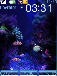 Aquarium Clock -  1