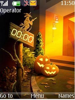 Halloween Clock -  1