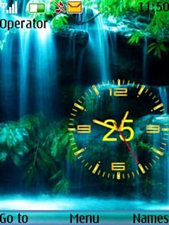 Waterfall Clock -  1