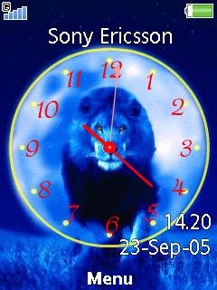 Lion Clock -  1