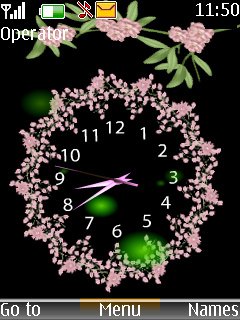 Flower Clock -  1