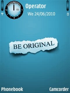 Be Original -  1