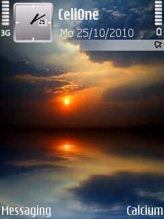 Cloudy Sunset -  1