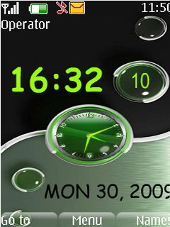 Metal Dual Clock -  1