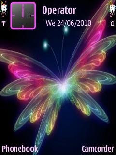 Neon Butterfly -  1