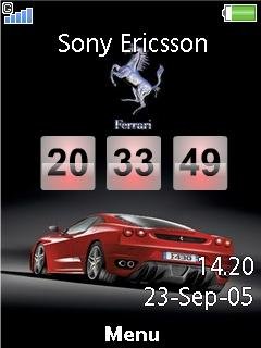 Ferrari Clock -  1