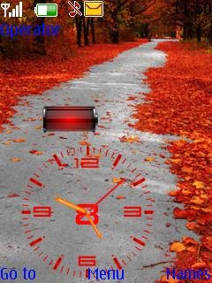 Autumn Clock -  1