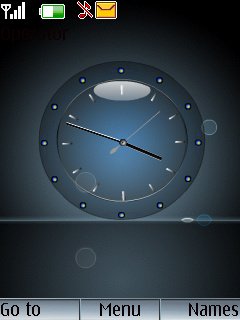 Blue Clock -  1