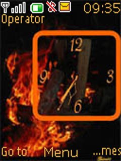 Fire Clock -  1