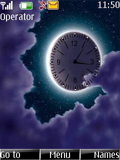 Moon Clock -  1