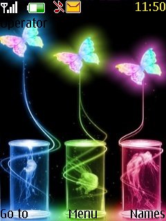 Neon Butterfly -  1