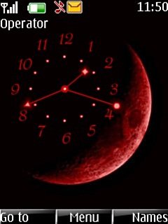 Red Planet Clock -  1