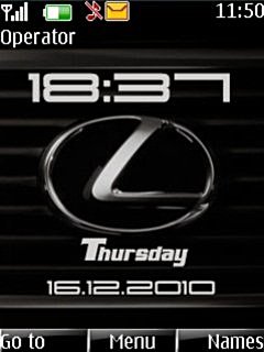 Lexus Clock -  1