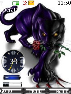 Panther Clock -  1