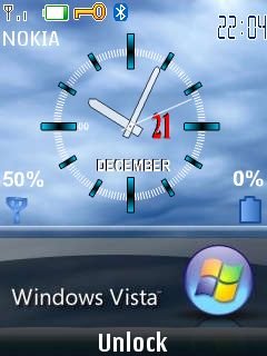 Windows Vista Clock -  1