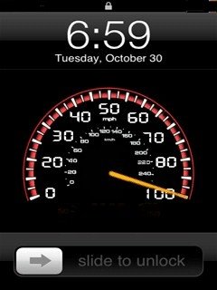 Speedometer Clock -  1