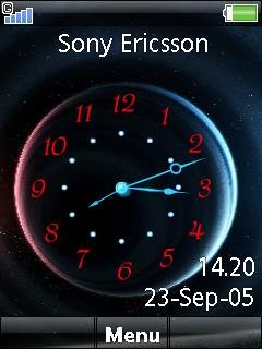 Space Clock -  1