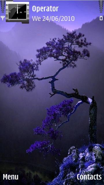 Blue Nature Tree -  1