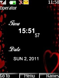 Date And Clock Love -  1