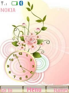 Flower Clock -  1
