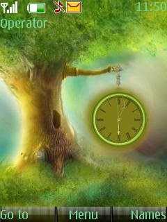 Nature Tree Clock -  1