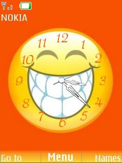 Smiley Clock -  1