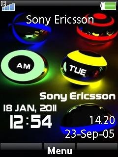 Sony Ericsson Clock -  1