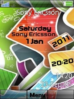 Sony Ericsson Clock -  1