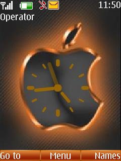Swf Apple Clock -  1