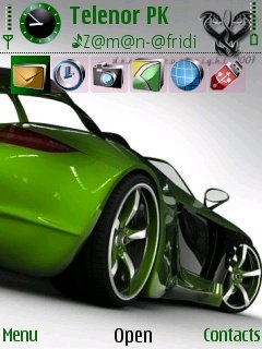 Green car -  1